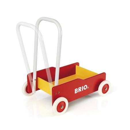 BRIO Pchacz Drewniany Do Nauki Chodzenia BRIO Pchacz Drewniany Do Nauki Chodzenia