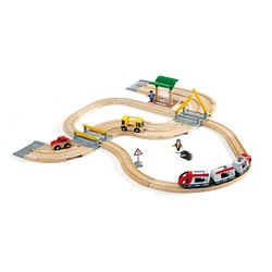 BRIO World Zestaw Drogowo-kolejowy