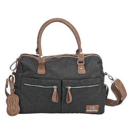 Koelstra - Torba do wózka z przewijakiem Nimme denim black Koelstra - Torba do wózka z przewijakiem Nimme denim black