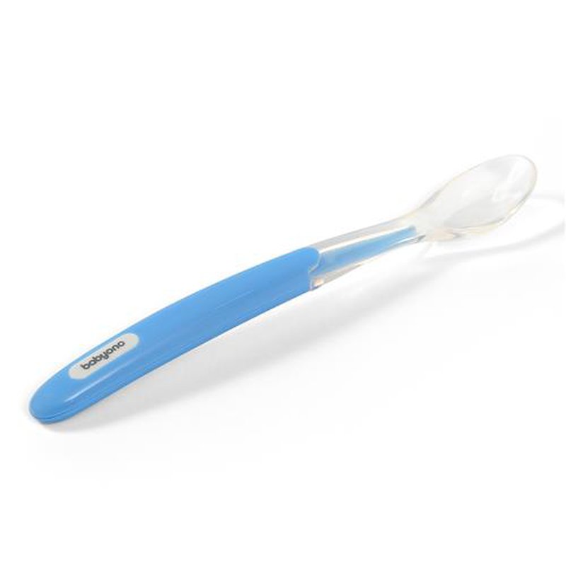 BABYONO - 1069 Miękka łyżeczka silikonowa dla niemowląt