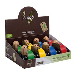 Joueco - Drewniane auta - 4 rózne wzory