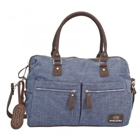 Koelstra - Torba do wózka z przewijakiem Nimme denim blue Koelstra - Torba do wózka z przewijakiem Nimme denim blue