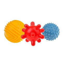 TULLO - Piłeczki sensoryczne 3szt