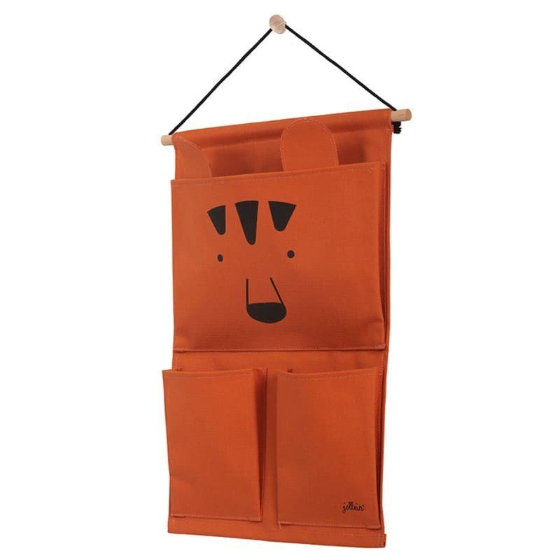 Jollein - Baby & Kids - Jollein - Przybornik na łóżeczko Canvas Animal Club Rust