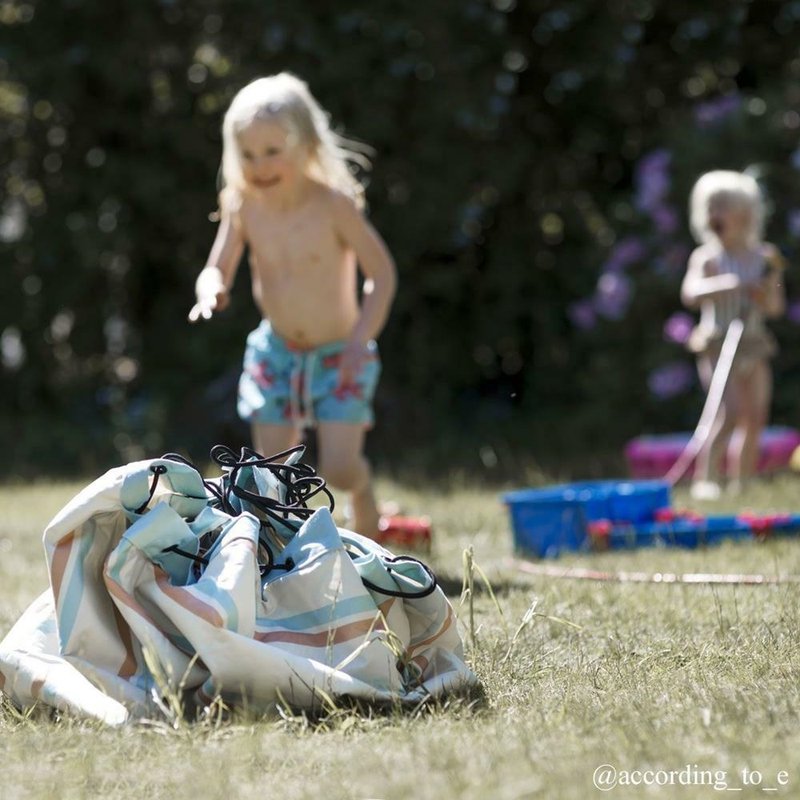 Play&Go - Worek Outdoor Paski Pastel