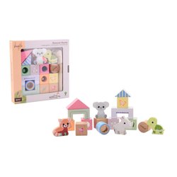 Joueco - Drewniane klocki Discovery The wildies Family