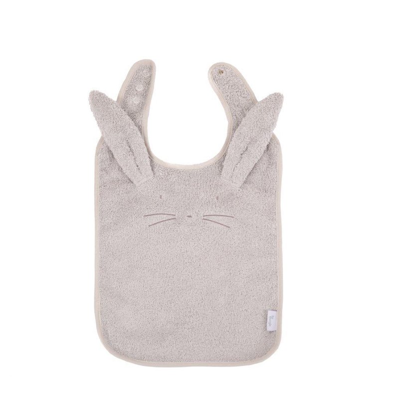 Bo Jungle - B-Śliniaczek Eco organic Rabbit grey