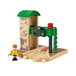 BRIO World Zwrotnica z Sygnalizacją