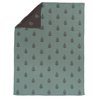 FRESK - Fine knitted blanket 80 x 100 cm Leaves FRESK - Fine knitted blanket 80 x 100 cm Leaves