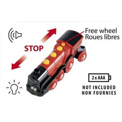 BRIO World Duża Lokomotywa Na Baterie