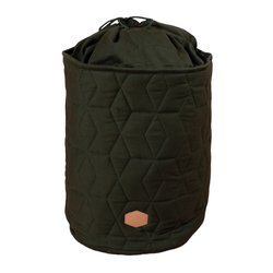 Filibabba Zamykany pojemnik materiałowy na zabawki 42 x 35 x 35 cm Dark Green FILIBABBA