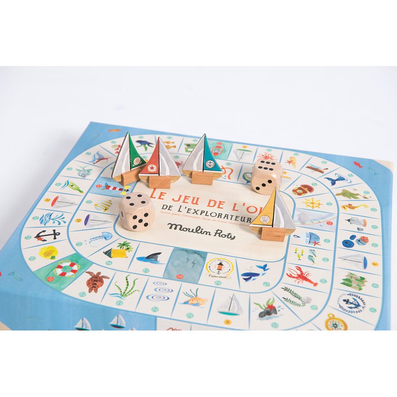 Moulin Roty - Gra planszowa wycieczka do WYSPY SKARBW  712416