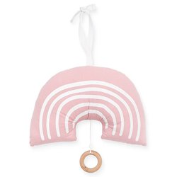 Jollein - Baby & Kids - Jollein - Pozytywka do usypiania Rainbow Blush Pink