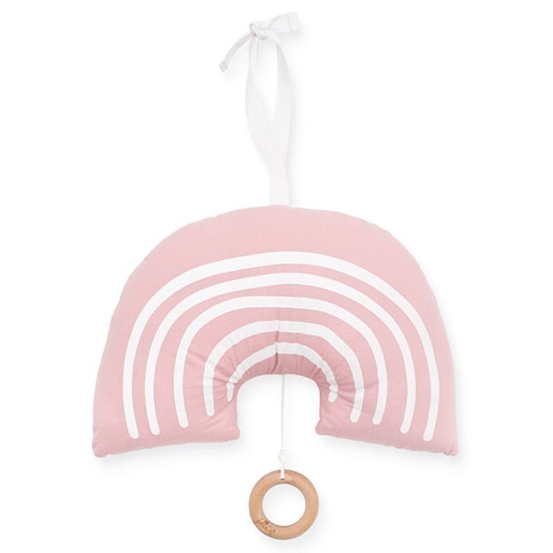 Jollein - Baby & Kids - Jollein - Pozytywka do usypiania Rainbow Blush Pink
