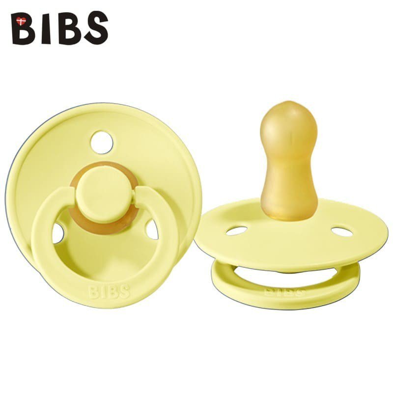 BIBS S SUNSHINE Smoczek uspokajający kauczuk Hevea