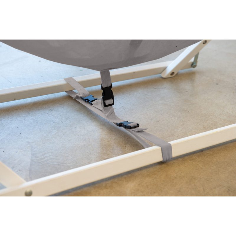 AMAZONAS - AZ-4060001 KOALA SILVER EDITION - HAMACZEK Z DREWNIANYM STOJAKIEM