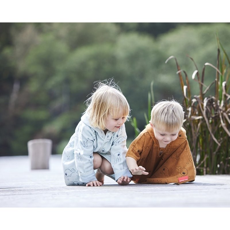 Done by Deer Sea Ponczo Kąpielowe Mustard