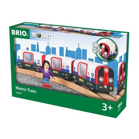 BRIO World Metro – Światła i Dźwięk