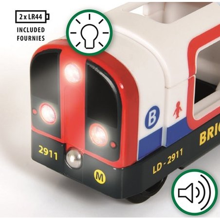 BRIO World Metro – Światła i Dźwięk