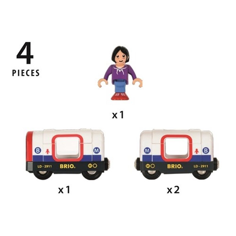 BRIO World Metro – Światła i Dźwięk