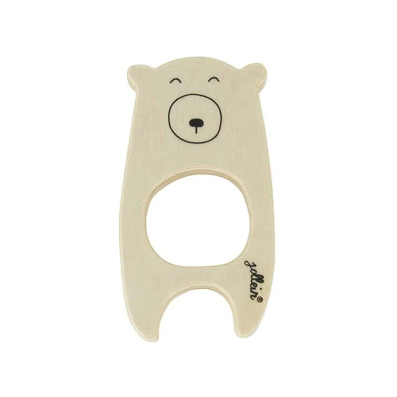 Jollein - Baby & Kids - Jollein - gryzak drewniany Niedźwiadek
