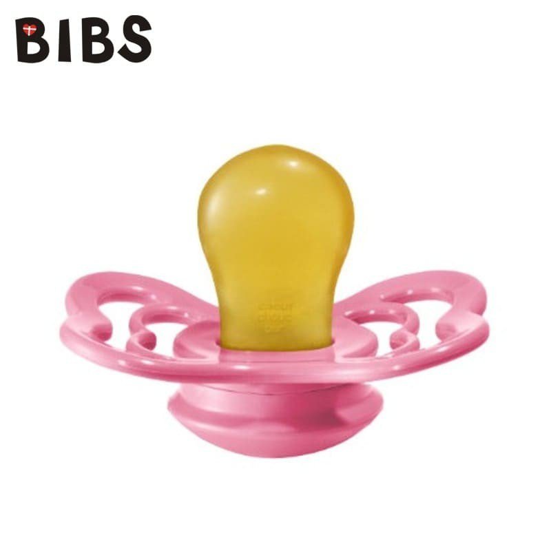 BIBS SUPREME M CORAL Smoczek Uspokajający kauczuk Hevea