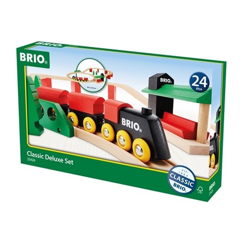 BRIO World Zestaw Kolejki Deluxe Classic
