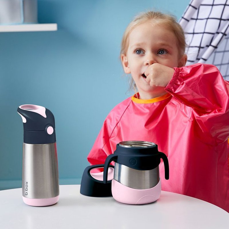 Bidon termiczny 350 ml, Blue Slate, b.box