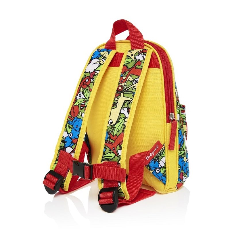 Zip & Zoe Plecak Mini ze Smyczą Dino Multi