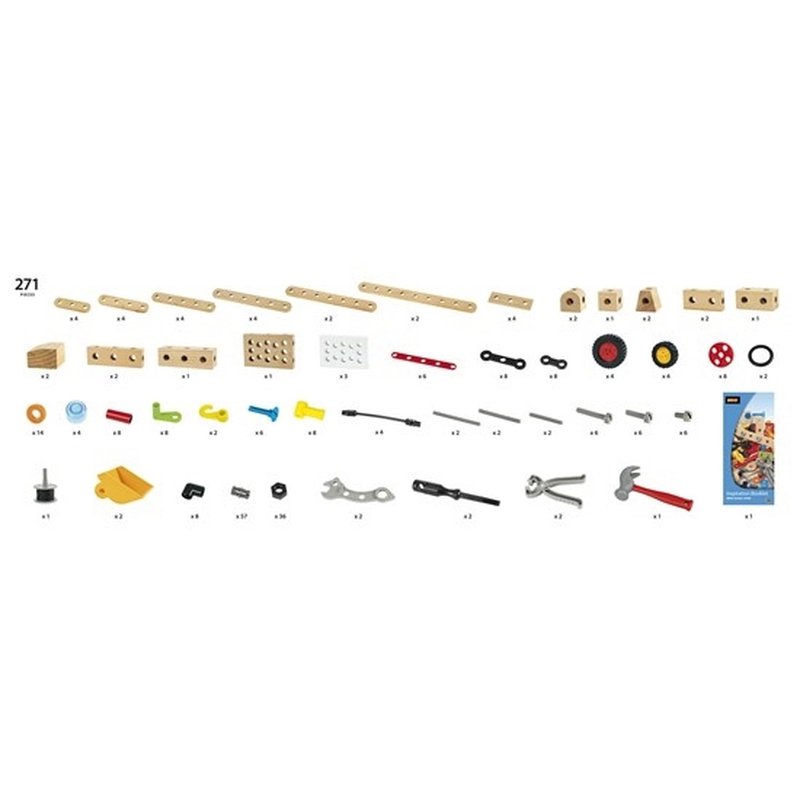 BRIO Builder Zestaw Majsterkowicza 271 el.