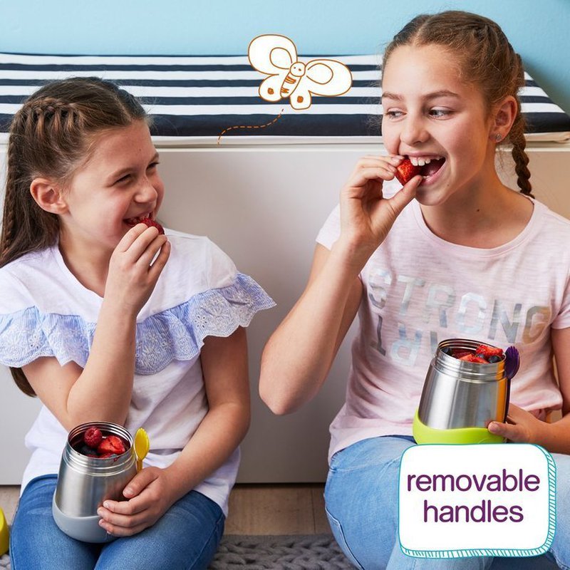 Termos na jedzenie 335 ml, Blue Slate, b.box