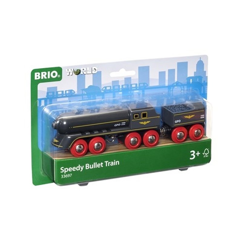 BRIO World Lokomotywa Parowa z Węglarką