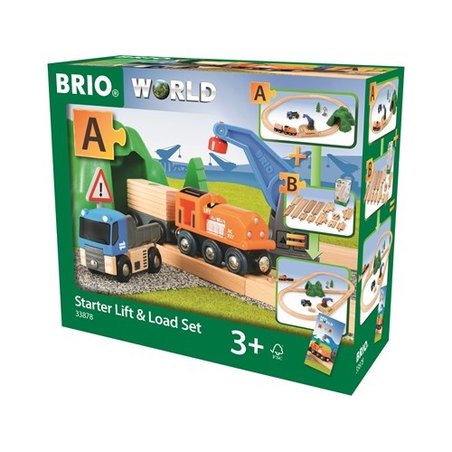 BRIO World Kolejka Zestaw Startowy Załadun