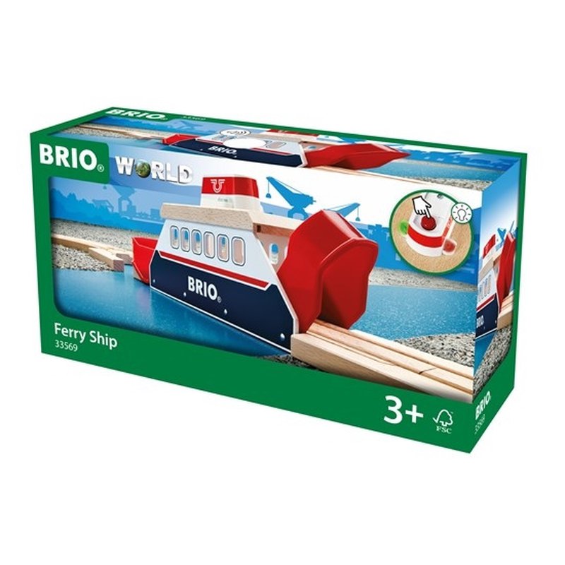 BRIO World Prom Kolejowy Światło i Dźwięk
