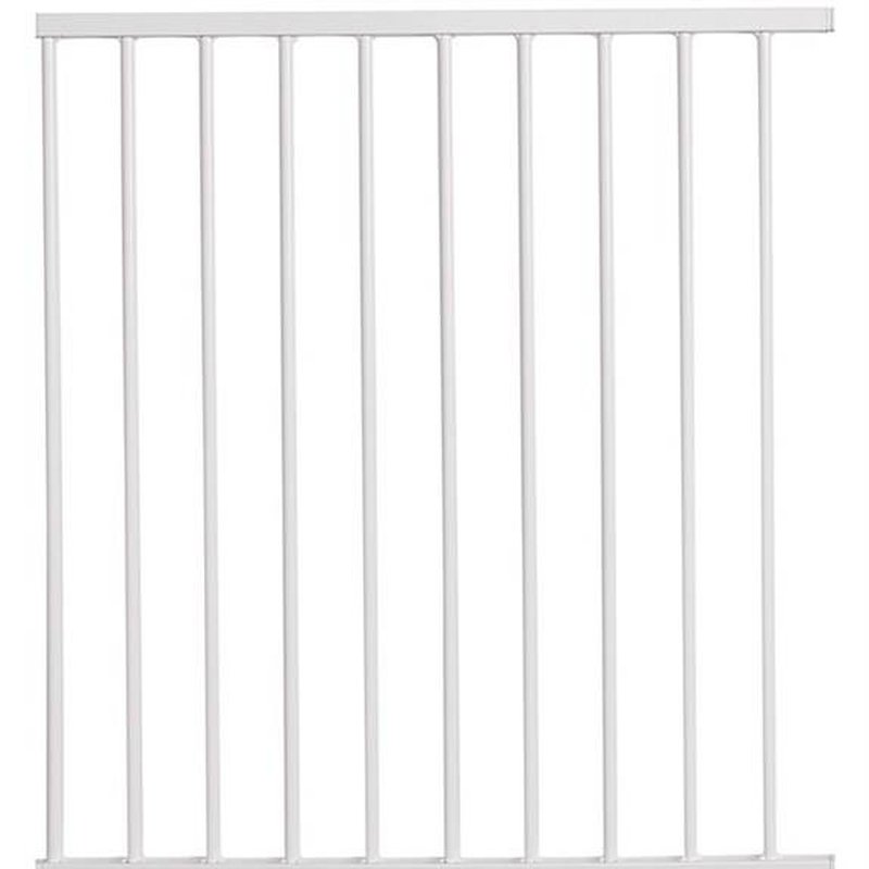 Rozszerzenie bramek Baby Dan PREMIER - panel 64,5 cm, biały