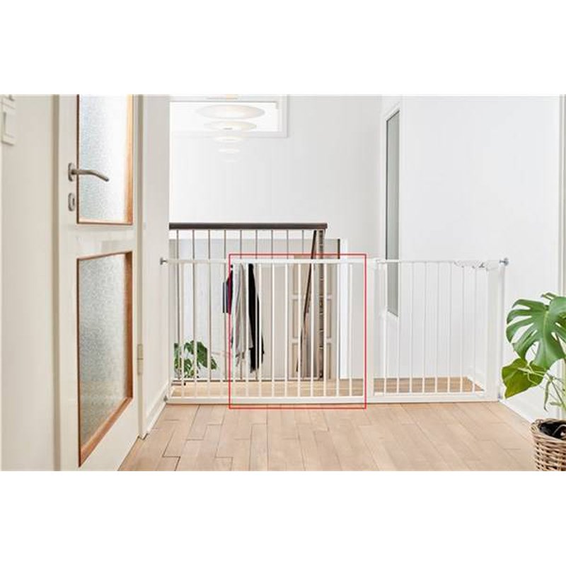 Rozszerzenie bramek Baby Dan PREMIER - panel 64,5 cm, biały