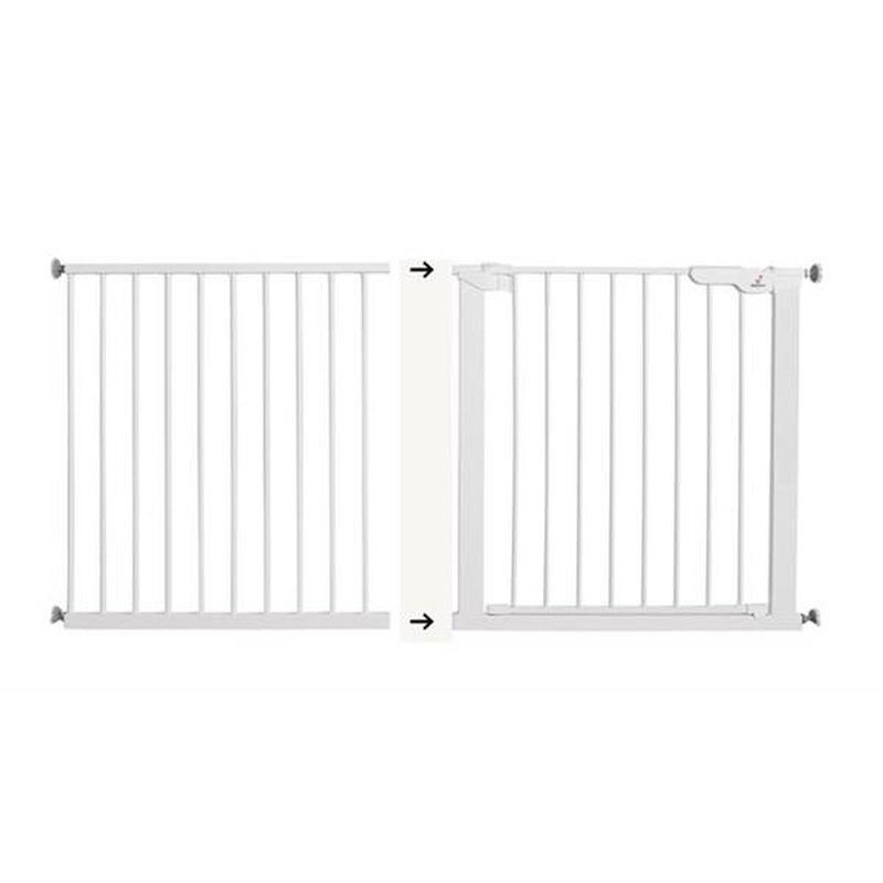 Rozszerzenie bramek Baby Dan PREMIER - panel 64,5 cm, biały