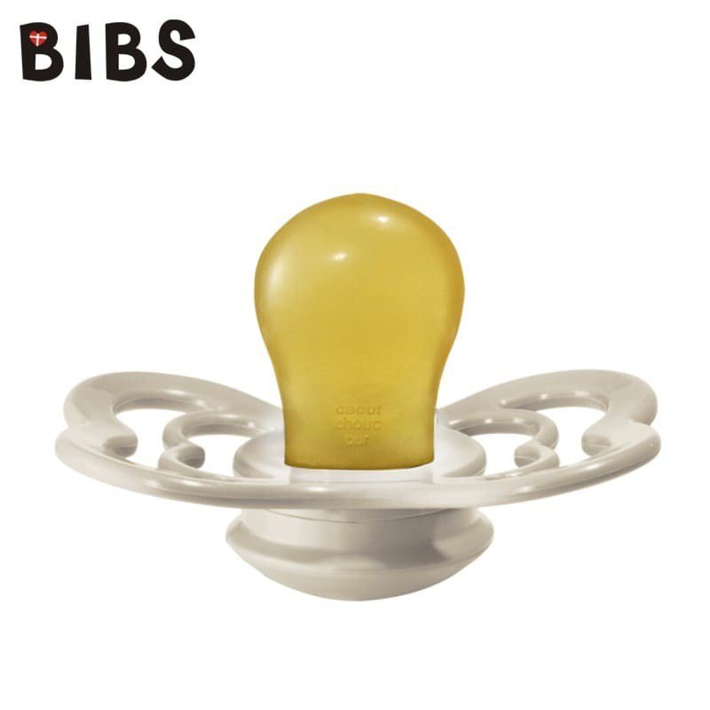 BIBS SUPREME M VANILIA Smoczek Uspokajający kauczuk Hevea