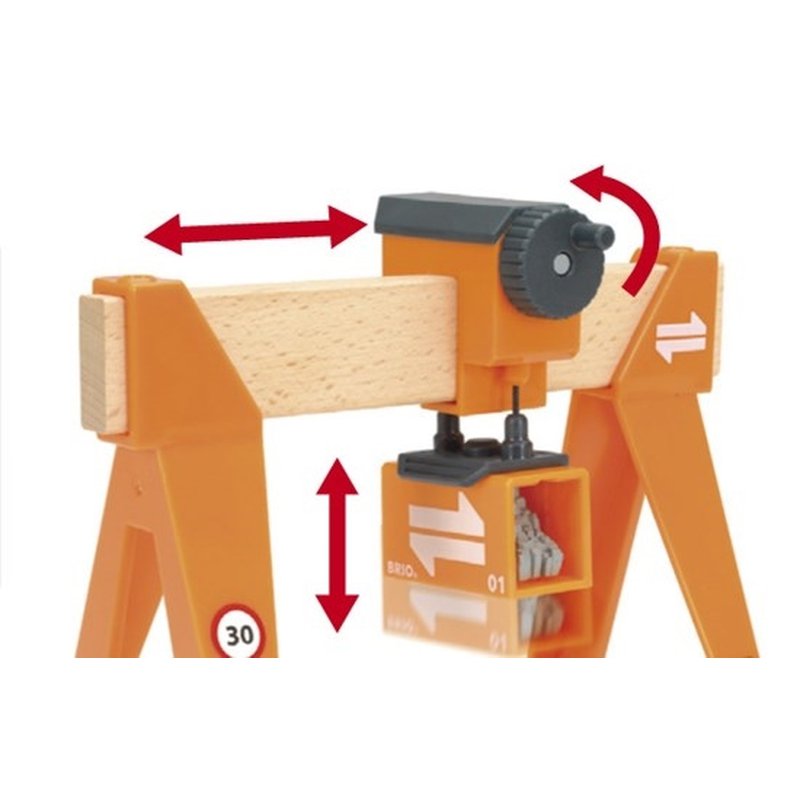 BRIO World Dźwig Suwnicowy