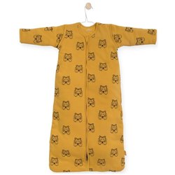 Jollein - Baby & Kids - Jollein - Śpiworek niemowlęcy całoroczny 4 pory roku z odpinanymi rękawami Tiger MUSTARD 90 cm
