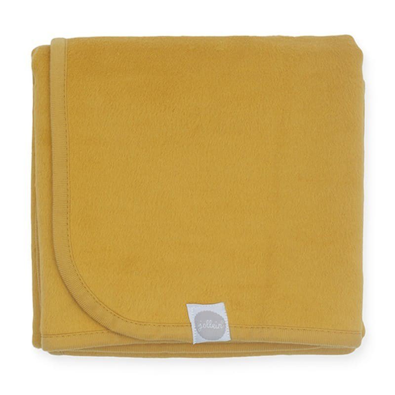 Jollein - Baby & Kids - Jollein - Kocyk bawełniany 75 x 100 cm TOG 1.0 MUSTARD