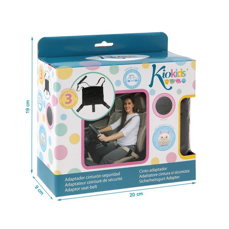 Adapter do pasa samochodowego dla kobiet w ciąży, Kiokids