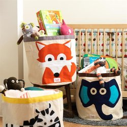 3 Sprouts Kosz Na Zabawki Lisek