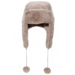 Rockahula Kids - czapka zimowa futerko Teddy Fur Brown 7 - 10 lat