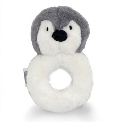 Jollein - Baby & Kids - Jollein - Grzechotka miękka Pingwin STORM GREY