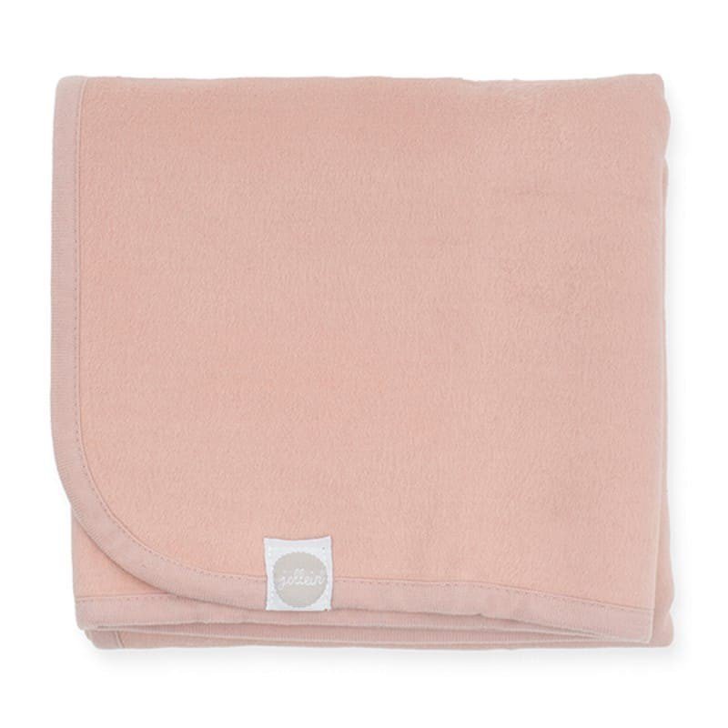 Jollein - Baby & Kids - Jollein - Kocyk bawełniany 75 x 100 cm TOG 1.0 PALE PINK