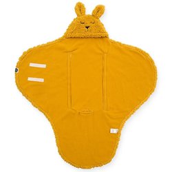 Jollein - Baby & Kids - Jollein - Śpiworek otulacz do fotelika i wózka Bunny MUSTARD