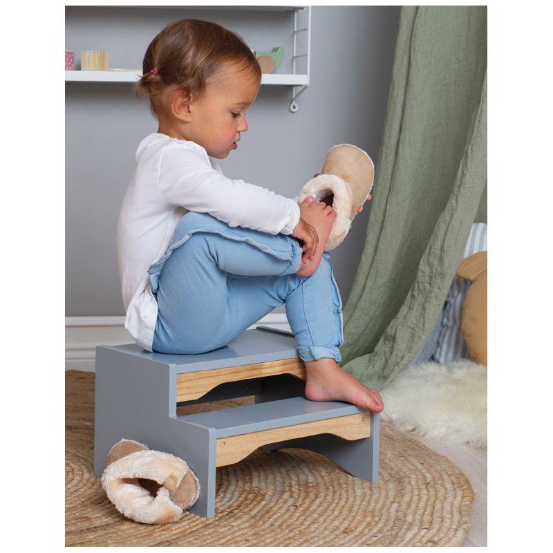 Drewniany srebrny podest słoń Jabadabado JaBaDaBaDo