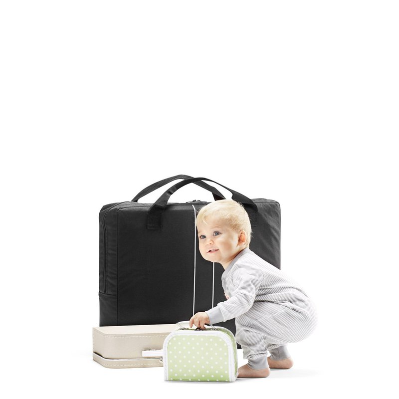 BABYBJORN - łóżeczko turystyczne LIGHT - ciemnozielony