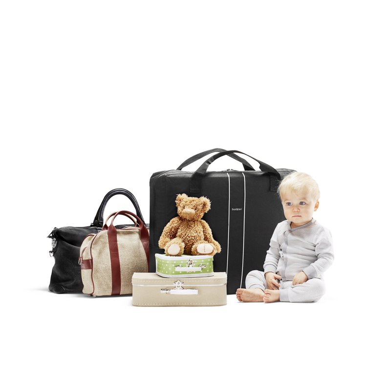 BABYBJORN - łóżeczko turystyczne LIGHT - ciemnozielony